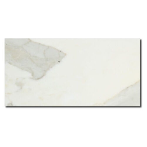 Calacatta Gold 3x6 White Honed Marble Tile 0