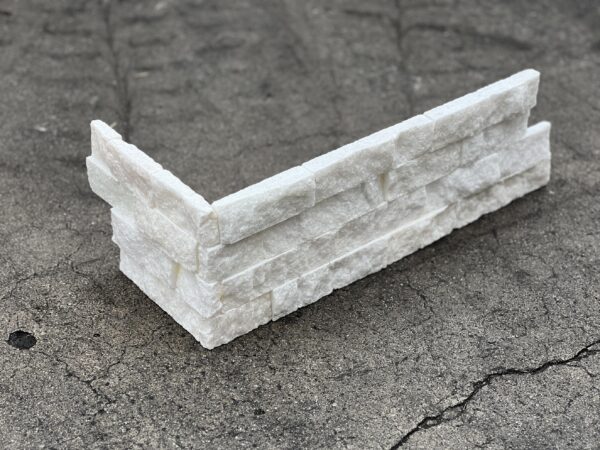 Ice (Crystal) Quartzite Corner 6x18x6 Natural Stone Trim 9