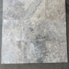 Silver 12x12 Tumbled Travertine Tile 2