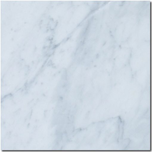 Carrara White 12x12 Polished Marble Tile 1