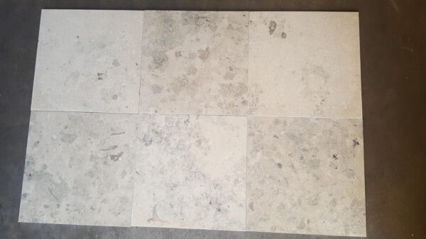 Jura Gray Limestone 12x12 Honed Tile 1