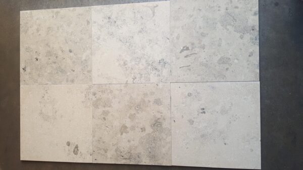 Jura Gray Limestone 12x12 Honed Tile 0