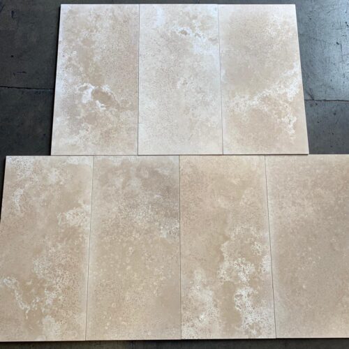 Veracruz (Mexican) Travertine 12x24 Beige Filled and Honed Tile