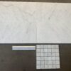 Carrara White 12x24 Honed Marble Tile 2