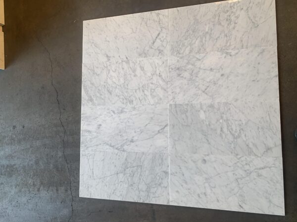 Carrara White 12x24 Polished Marble Tile 5