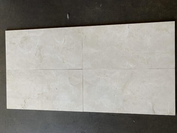 Crema Marfil Classic 12x24 Beige Polished Marble Tile 6