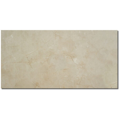 Crema Marfil Classic 12x24 Beige Honed Marble Tile 0