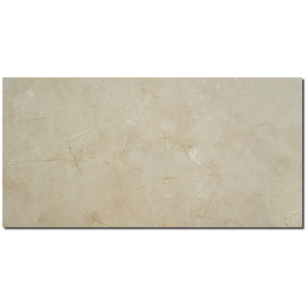 Crema Marfil Classic 12x24 Beige Honed Marble Tile 0
