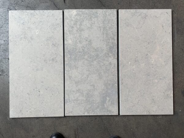 London (Nova) Gray 12x24 Honed Limestone Tile 3