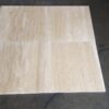 Ivory Vein Cut Travertine 18x18 Polished Tile 1