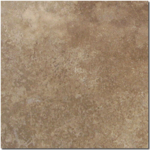Noce Travertine 18x18 Brown Filled and Honed Tile 0