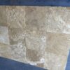 Walnut Travertine 18x18 Brown Filled and Honed Tile 1