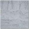Carrara White 18x18 Honed Marble Tile 0