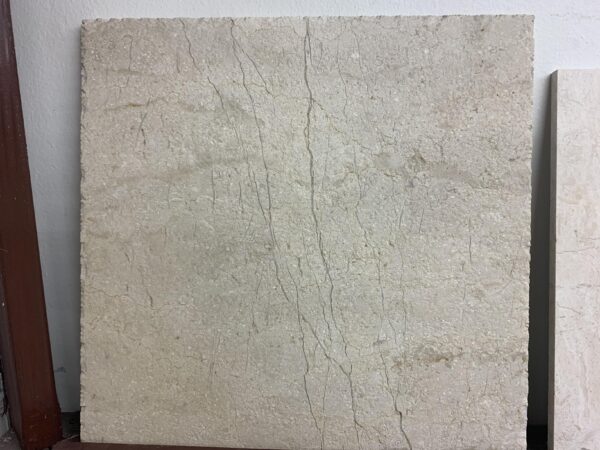Golden Sand 18x18 Square Brushed Marble Tile 4
