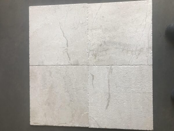 Golden Sand 18x18 Square Brushed Marble Tile 2