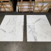 Calacatta Gold 18x36 White Polished Marble Tile 1