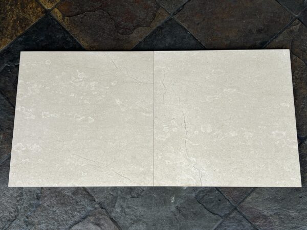 Crema Simona 18X18 Polished Marble Tile 2