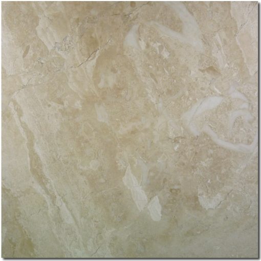 Breccia Bianco Diana Royal 18x18 White Polished Marble Tile 1
