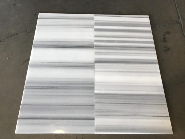 Skyline 18x18 Grey Square Polished Marble Tile 1