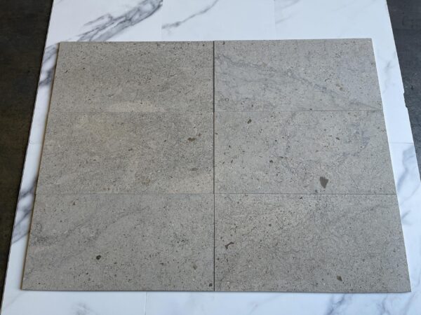 Graphite Limestone 12x24 Gray Antiqued Tile 6