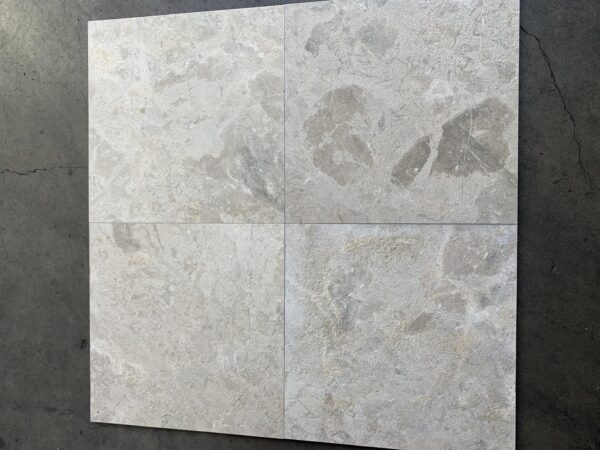 Golden Sand 24x24 Square Brushed Marble Tile 4