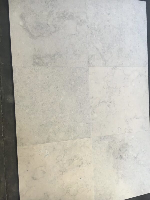 London (Nova) Gray 24x24 Honed Limestone Tile 5