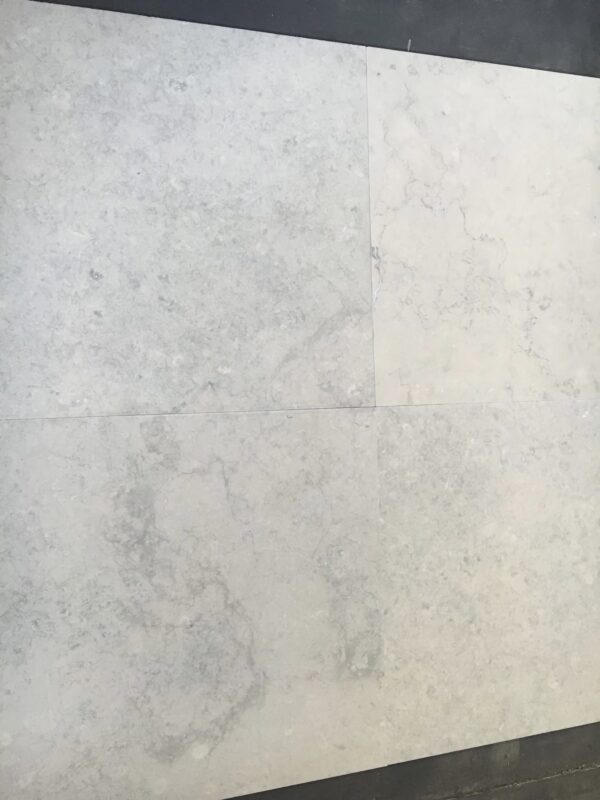 London (Nova) Gray 24x24 Honed Limestone Tile 4