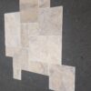 Philadelphia Travertine Versailles Pattern Beige Brushed/Chiseled Tile 16