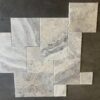 Philadelphia Travertine Versailles Pattern Beige Brushed/Chiseled Tile 2