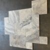 Philadelphia Travertine Versailles Pattern Beige Brushed/Chiseled Tile 5