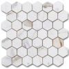 Calacatta Gold Hexagon 2" Polished Marble Mosaic 0