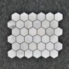 Calacatta Gold Hexagon 2" Honed Marble Mosaic 2