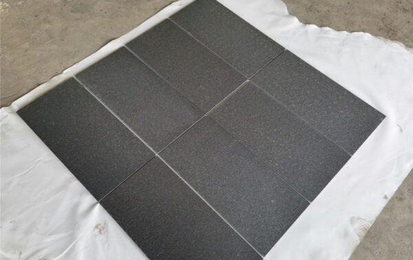 Black Basalt 12x24 Flamed Tile 2