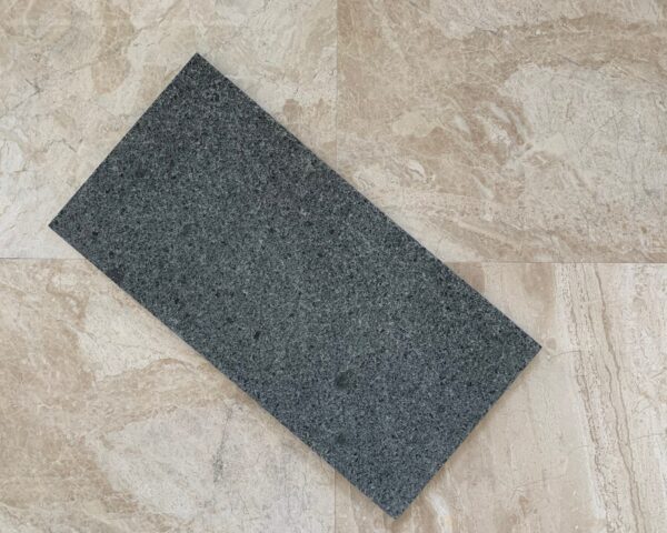 Pietra Basaltina 12x24 Gray Flamed Basalt Tile 1