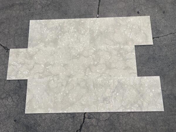 Seagrass 12x24 Green Honed Limestone Tile 6