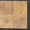 Golden Sienna 12x12 Yellow Tumbled Travertine Tile 1