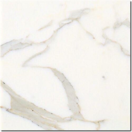 Calacatta Gold 12x12 White Honed Marble Tile 0