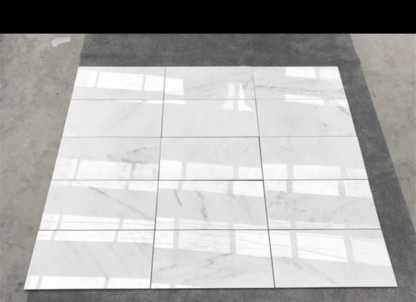 Oriental White 12x24 Rectangle Polished Marble Tile 4