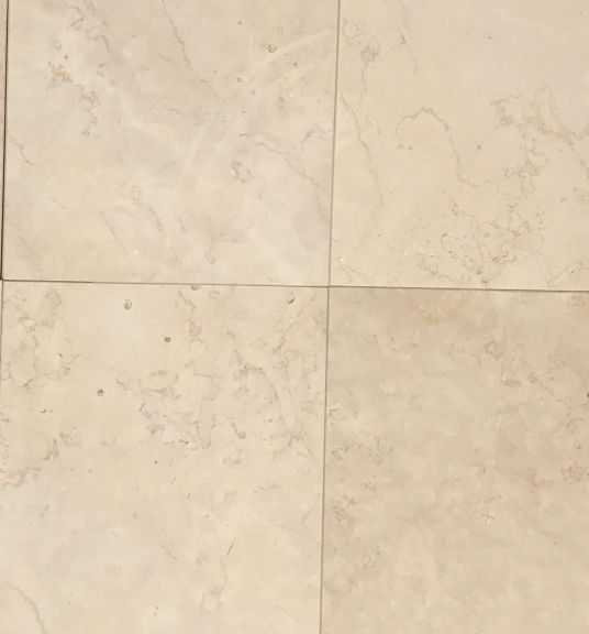 Crema Royal 18x18 Brushed Limestone Tile