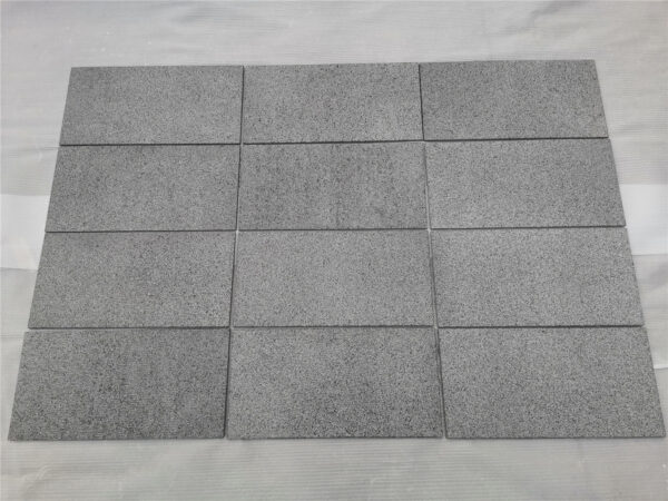 Black Basalt 12x24 Scratched (Combed) Tile 2