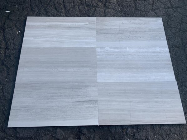 White Oak 12x24 Honed Limestone Tile 1