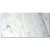 Carrara White 18x36 Polished Marble Tile 1