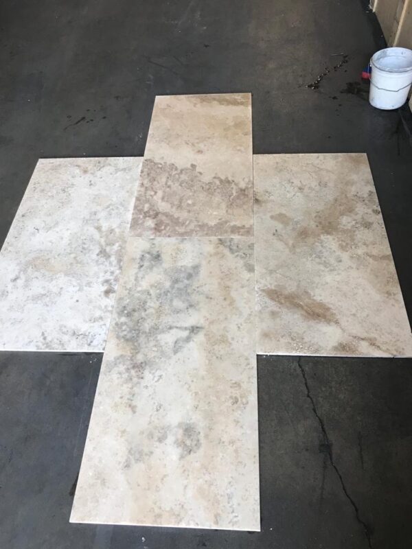 Philadelphia Travertine 18x36 Beige Filled and Honed Tile 0