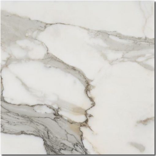 Calacatta Gold 18x18 White Polished Marble Tile 1