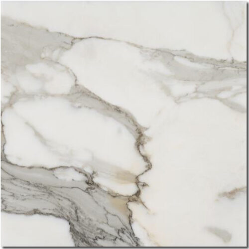 Calacatta Gold 18x18 White Polished Marble Tile 0