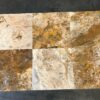 Scabos Travertine 18x18 Multicolor Honed Tile 1