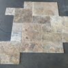 Scabos Travertine 18x18 Multicolor Honed Tile 6