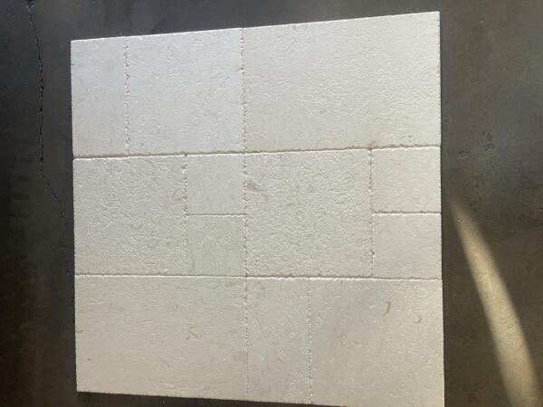 Cardinal Beige Pattern Brushed/Chiseled Limestone Tile 1