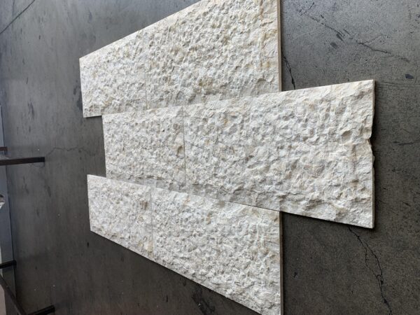 Shell Stone 12x24 Beige Splitface Limestone Tile 3