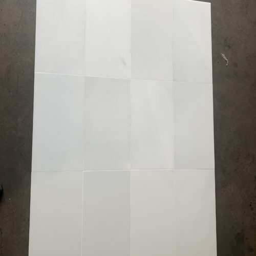 Thassos White Marble 12x24 Polished Tile 0